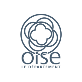 Logo Oise - Le département. Lien vers le site du département de l'Oise.