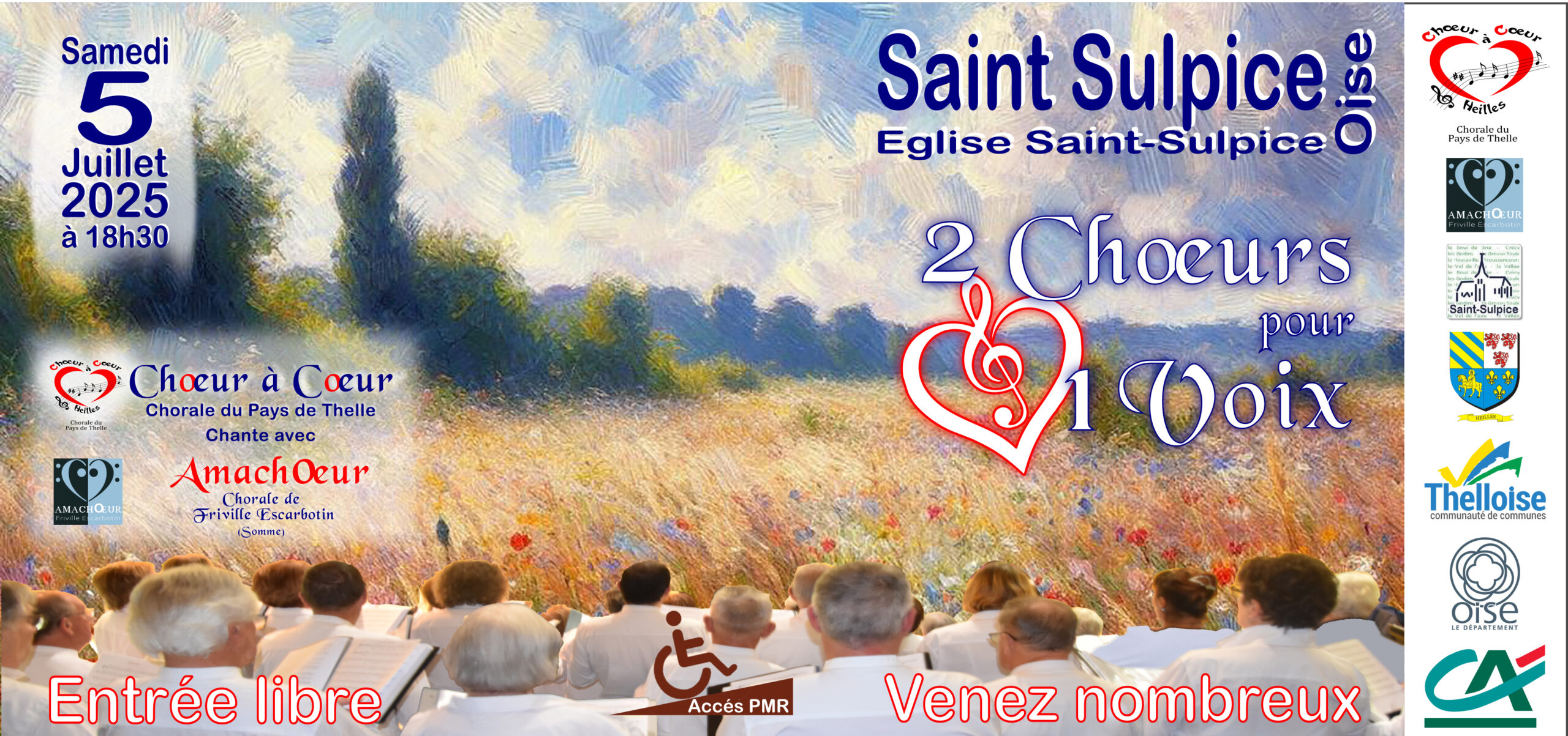 Concert Choeur à Coeur